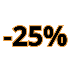 -25% a vie